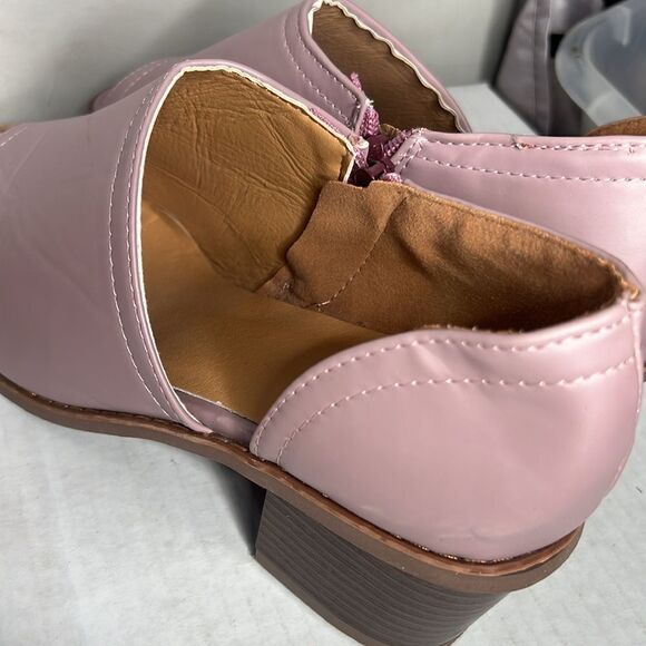 Women’s Mauve European Style Peep Slides Eu 40/ US 9 - Picture 7 of 8